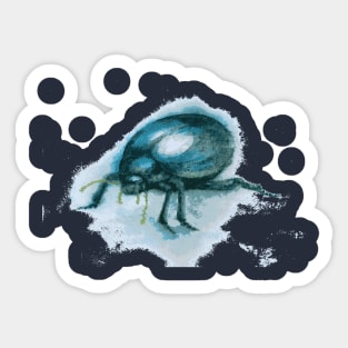 Spring beetle Sticker